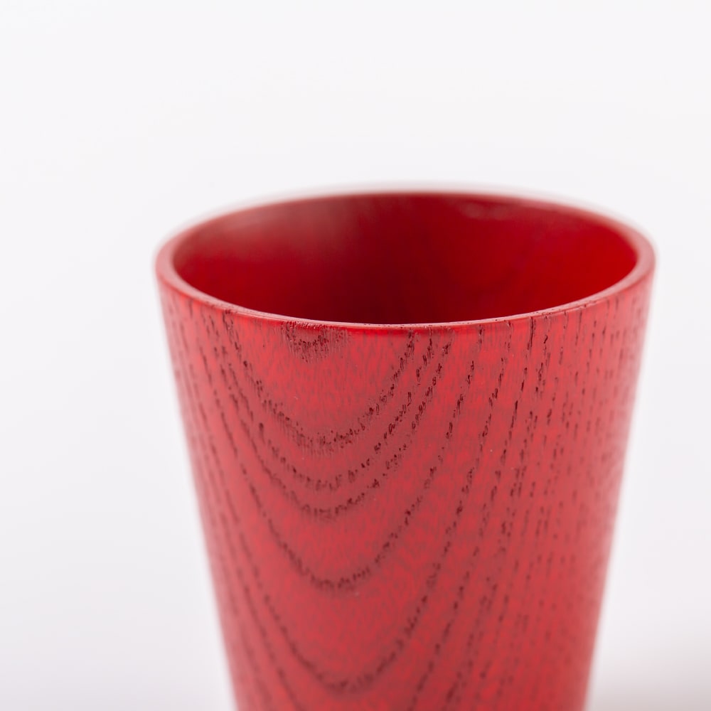 120-01 R&W ぐいのみ 錫器/漆器ペアセット